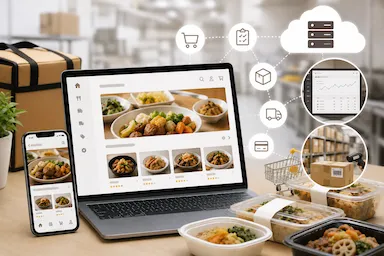惣菜販売ECサイトのWEBシステム・ITインフラ・CMS・業務システムを開発の画面