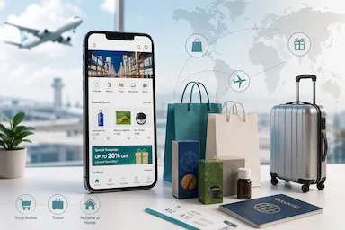 航空会社向けインバウンド購買プラットフォーム開発の画面